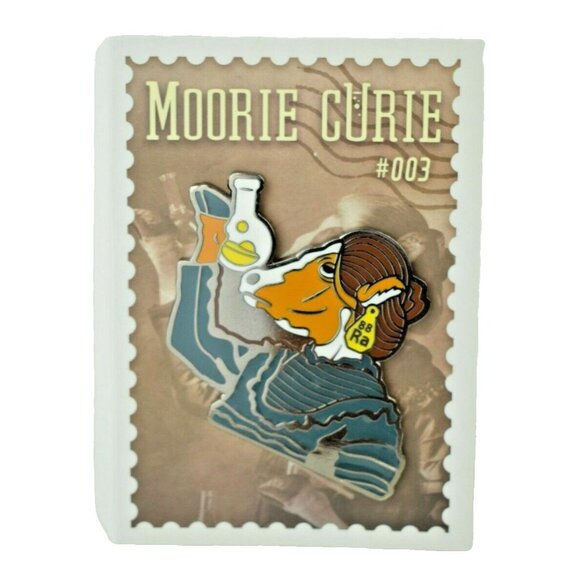 Curious Creatures Moorie Curie Collectible Enamel Pin New - Picture 2 of 8